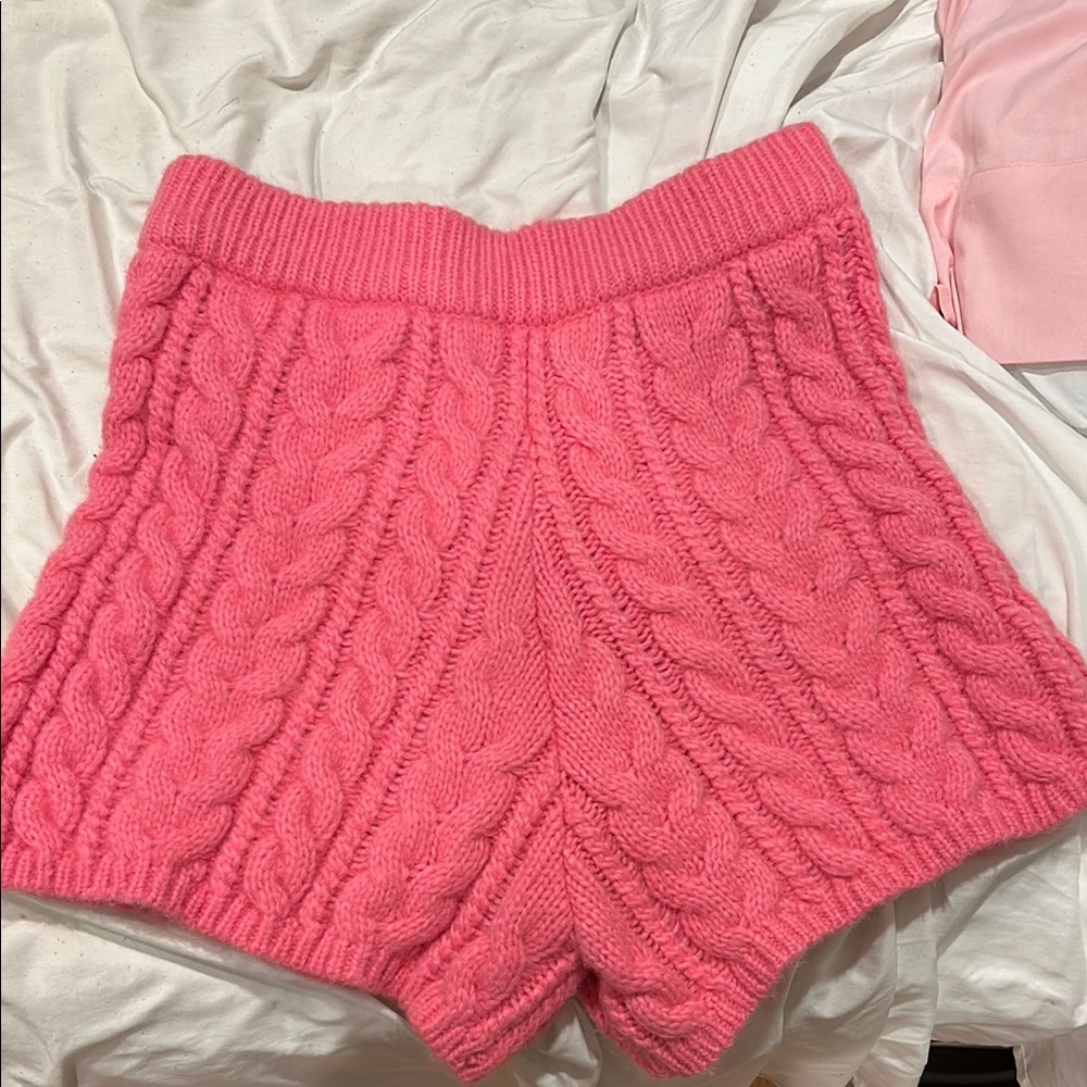Daily Drills High Waist Pink Shorts